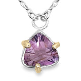 Amethyst Prongs Necklace