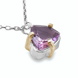 Amethyst Prongs Necklace