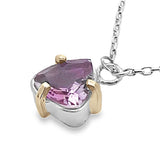 Amethyst Prongs Necklace