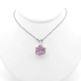 Amethyst Prongs Necklace