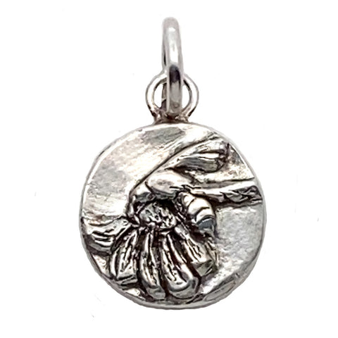 Save the Planet Charm - Summer Season Bee on Flower