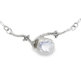 Crystal Quartz Branch Necklace