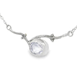 Crystal Quartz Branch Necklace