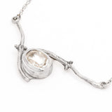 Crystal Quartz Branch Necklace