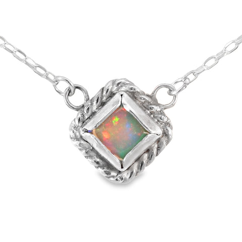 Ethiopian Opal Necklace