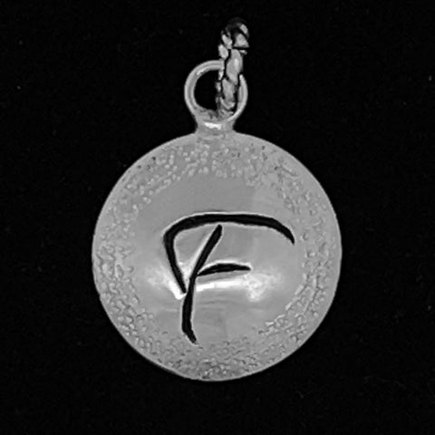 Monogram Charm - F