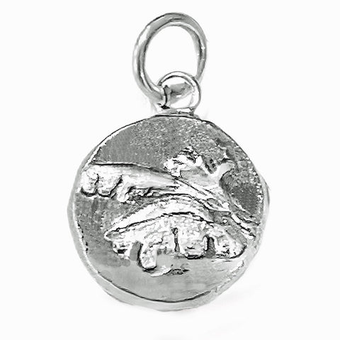 Save the Planet Charm -Fall Season Tree Leaves