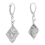 Diamond Shape Mother of Pearls earrings