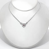 Full Moon Ruby Necklace
