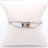 Happy Wave London Topaz and Citrine Bracelet