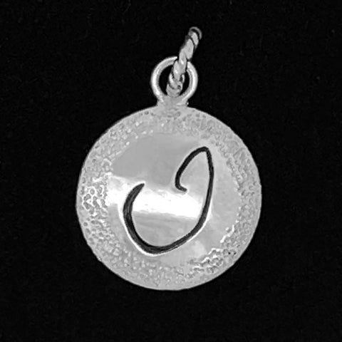 Monogram Charm - J