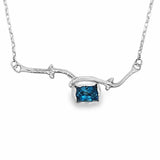 Lodon Topaz Branch Necklace
