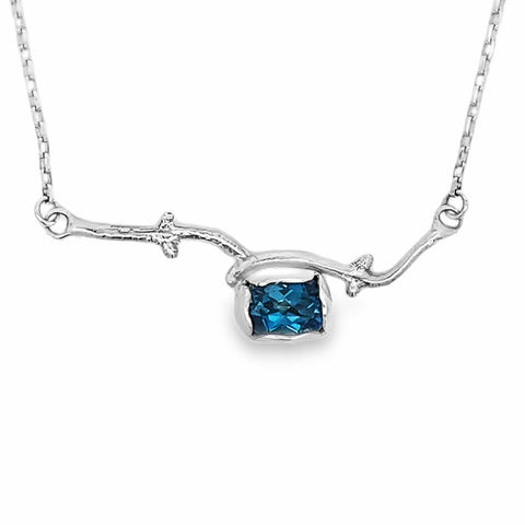 Lodon Topaz Branch Necklace