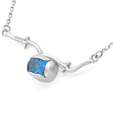 Lodon Topaz Branch Necklace