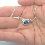 Lodon Topaz Branch Necklace