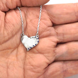 Midnight Heart Necklace