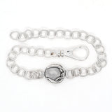 Moon Link Chain Bracelet