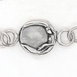 Moon Link Chain Bracelet