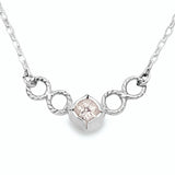 Morganite Prongs Necklace
