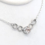 Morganite Prongs Necklace