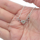 Morganite Prongs Necklace