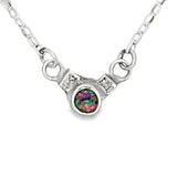 Dainty Mystic Topaz Necklace