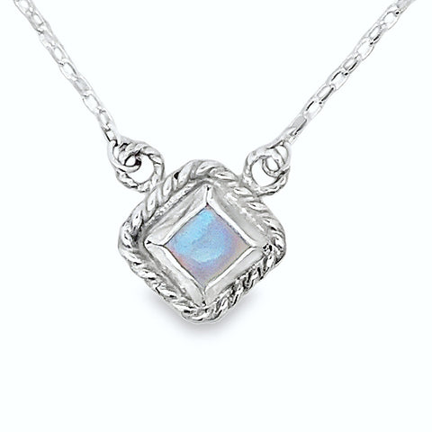 Rainbow Moonstone Necklace