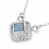 Rainbow Moonstone Necklace