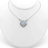 Rainbow Moonstone Necklace