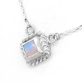 Rainbow Moonstone Necklace