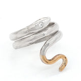 Snake with Sapphire Ring (size 7)