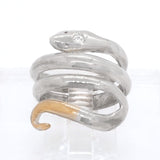 Snake with Sapphire Ring (size 7)