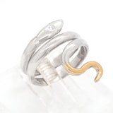 Snake with Sapphire Ring (size 7)