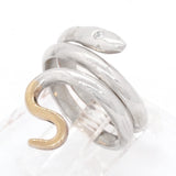 Snake with Sapphire Ring (size 7)