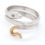 Snake with Sapphire Ring (size 8 1/2)