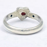 Garnet & Citrine Ring (size 9)