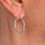 Small Wave Hoops