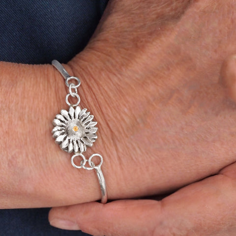 Sunflower Split Coil Bracelet