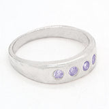 Tanzanite Row Ring (size 7 1/2)