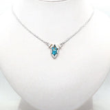 Turquoise Marquise Necklace