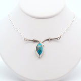 Turquoise Branch Necklace