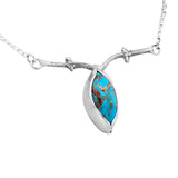 Turquoise Branch Necklace