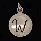 Monogram Charm - W