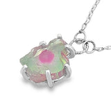 Wateremelon Tourmaline Necklace