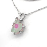 Wateremelon Tourmaline Necklace