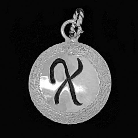 Monogram Charm - X