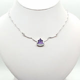 Amethyst & Diamonds Necklace