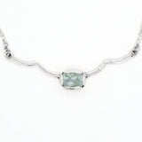 Aquamarine & diamonds Necklace