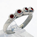 Garnet Row Ring (size 8)