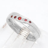Criss Cross Ruby Ring (size 6)